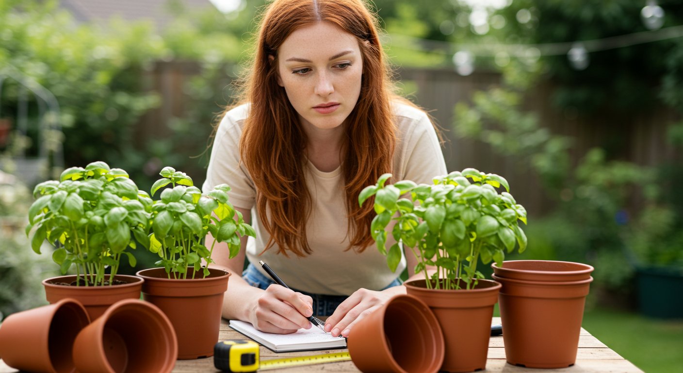 How Many Basil Plants Per Pot