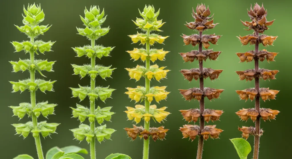 basil seed maturation
