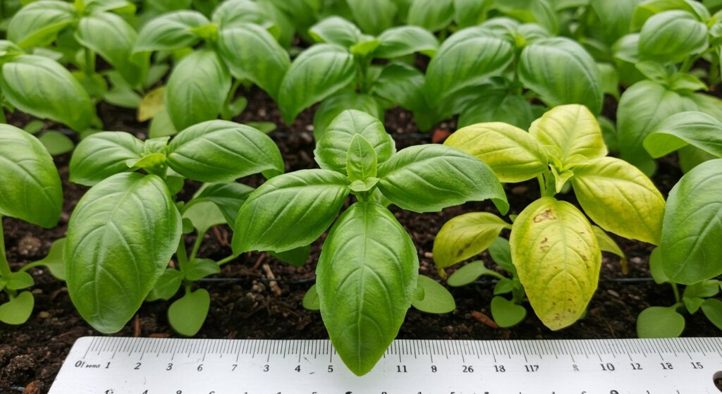 basil spacing guide

