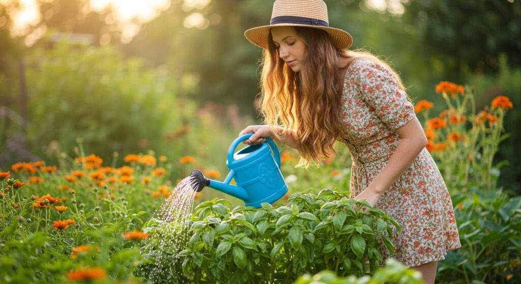 basil summer care
