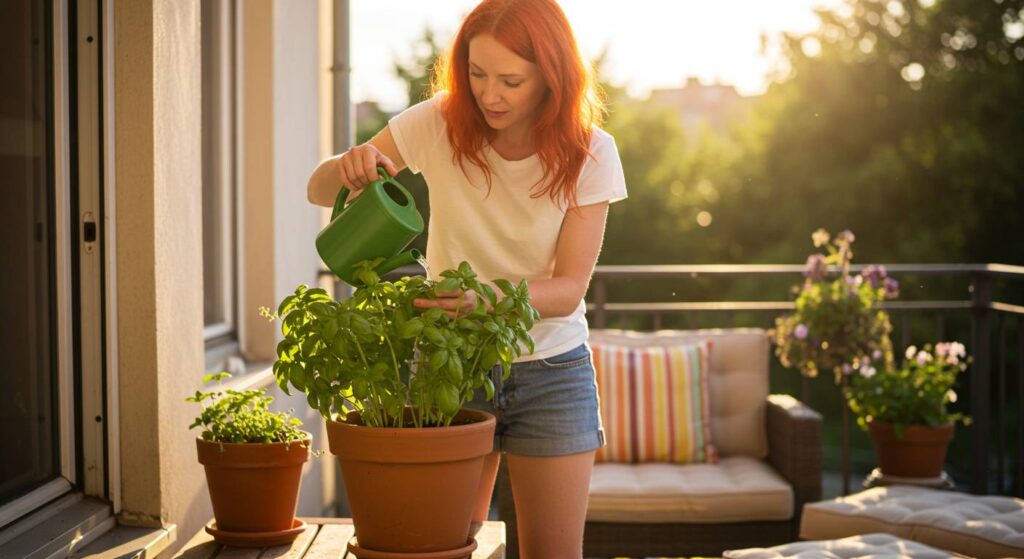 basil summer care
