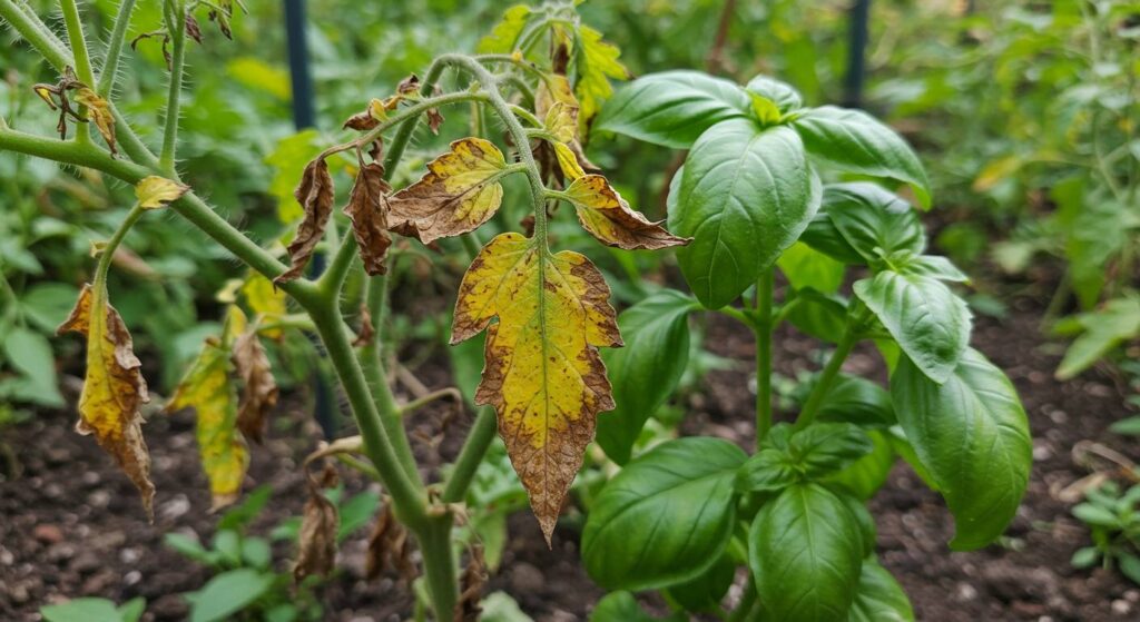 basil tomato interaction
