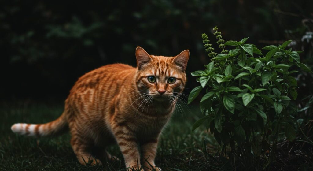 basil toxicity in cats
