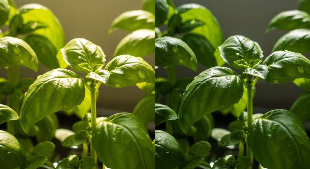 basil water storage time