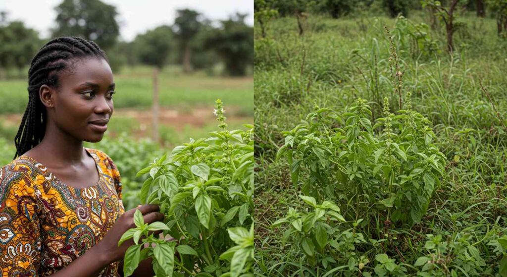 basil's african homeland
