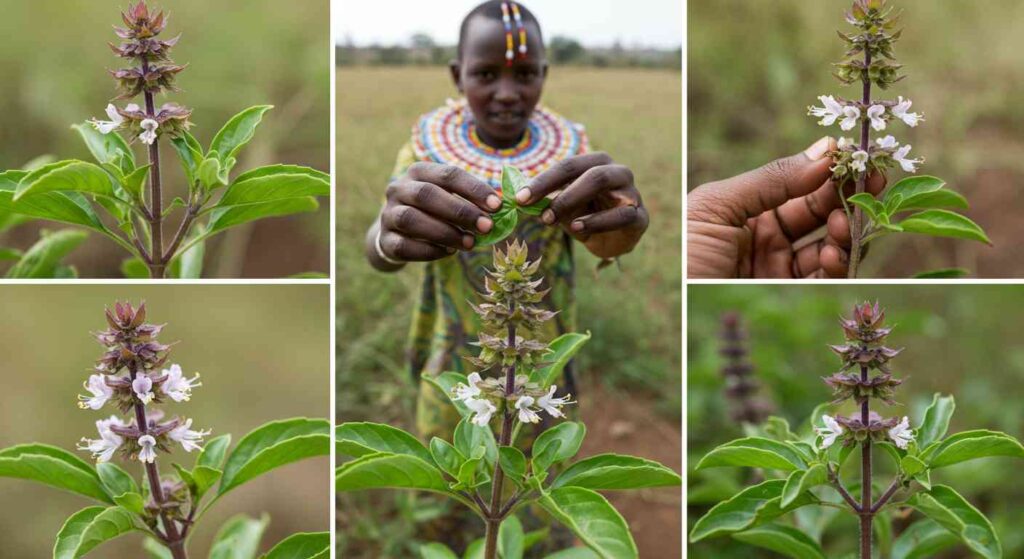 basil's wild growth in africa

