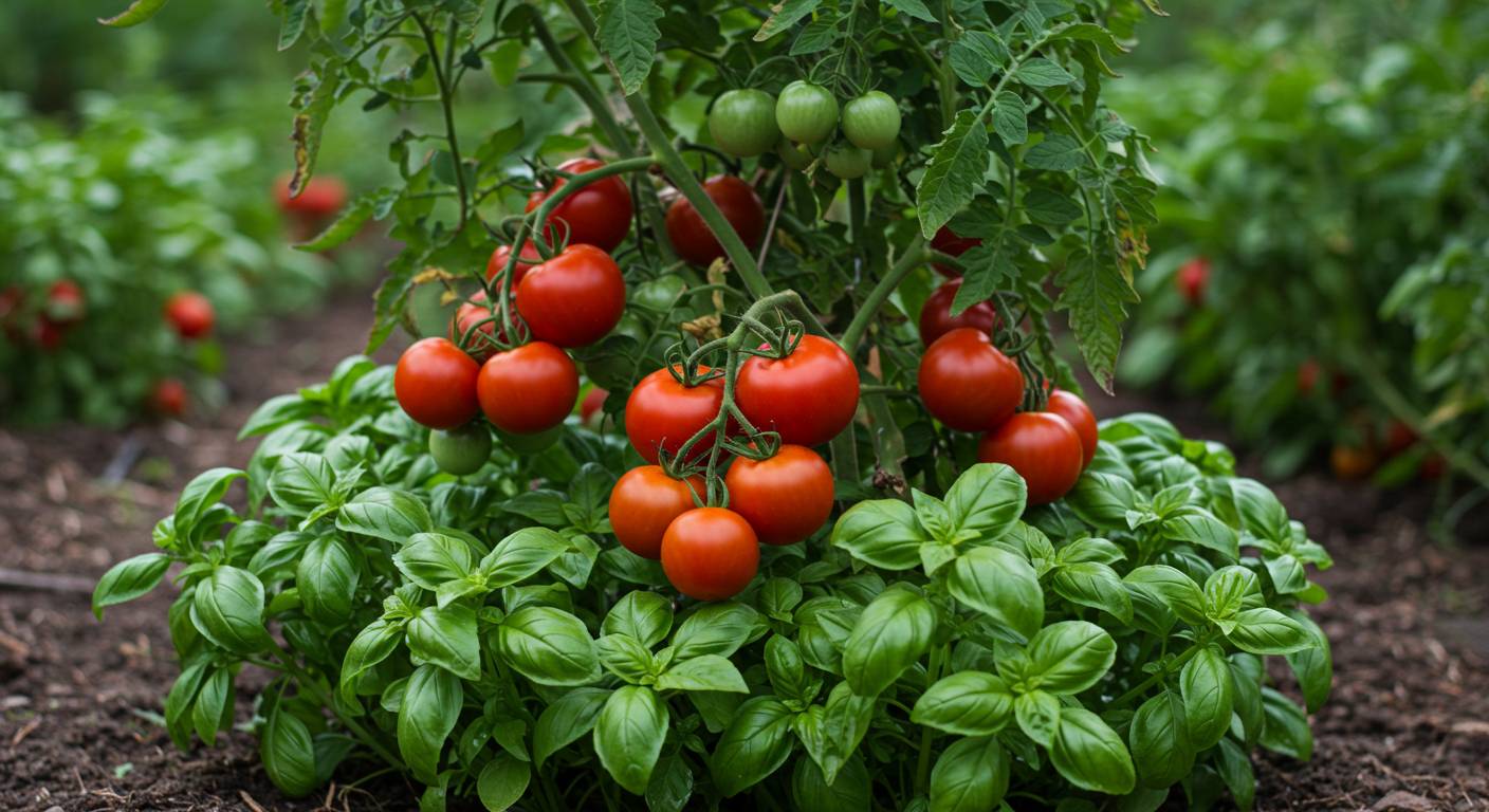 Can I Plant Basil And Tomatoes Together