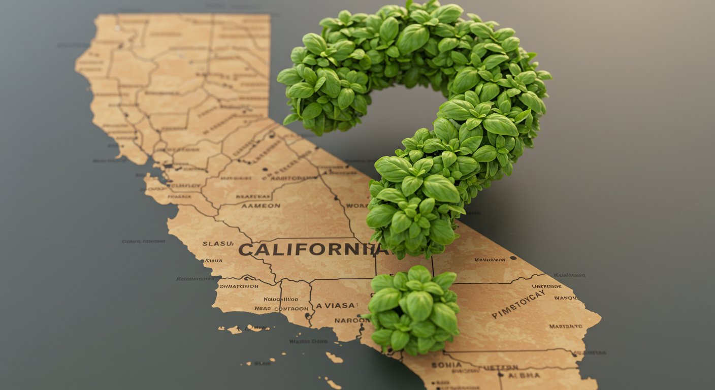 How deep should basil be planted in California