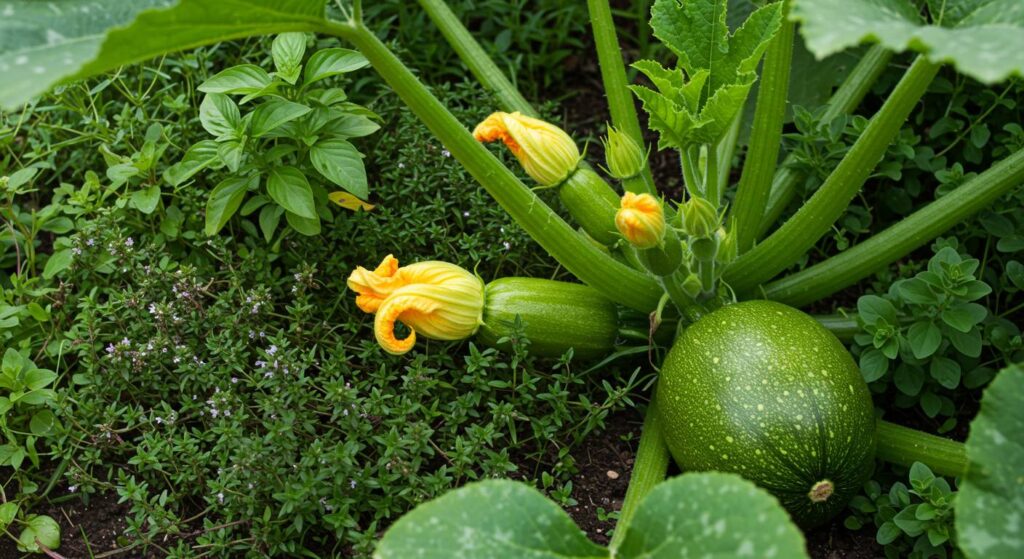 best herbs for squash
