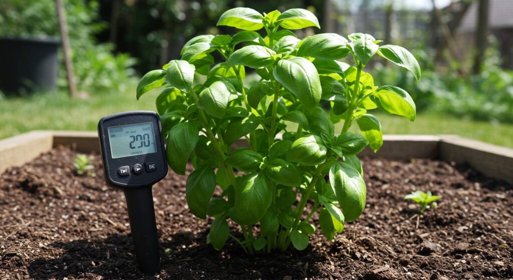 best soil pH for basil
