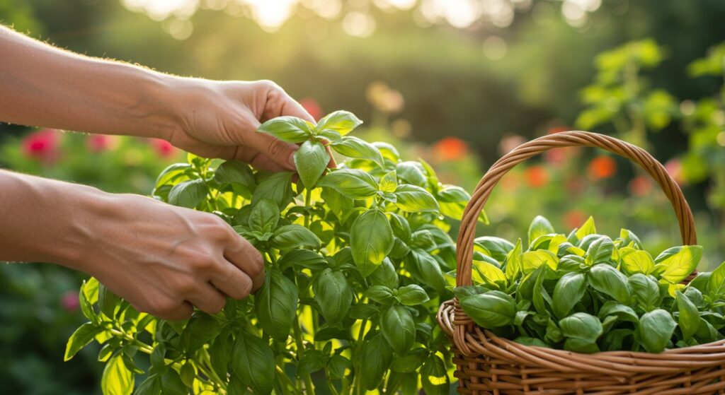 best way to grow basil outside
