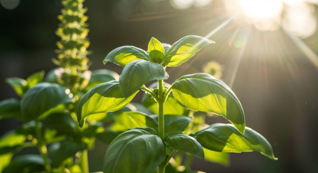 can basil grow in summer
