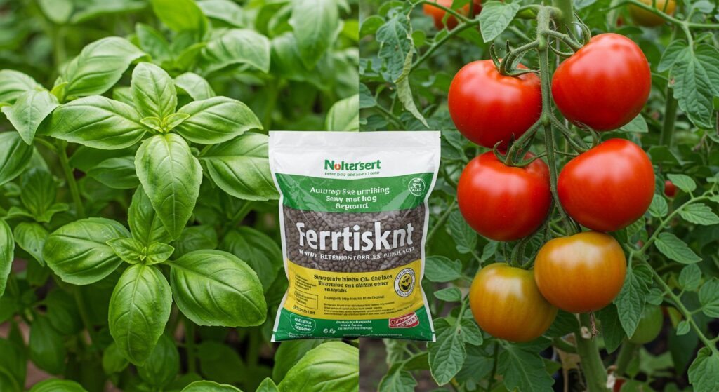 can i use tomato fertilizer for basil
