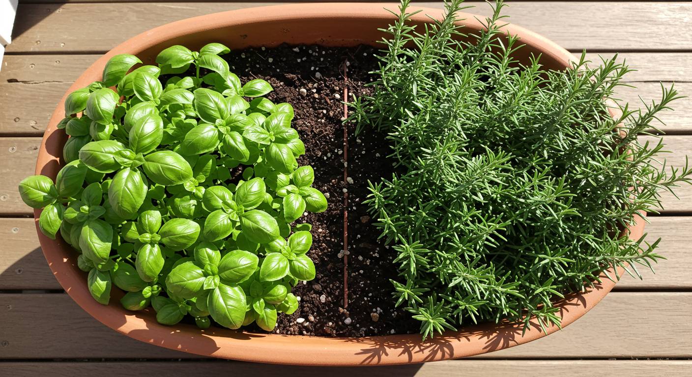 Can I Plant Basil And Rosemary In The Same Pot