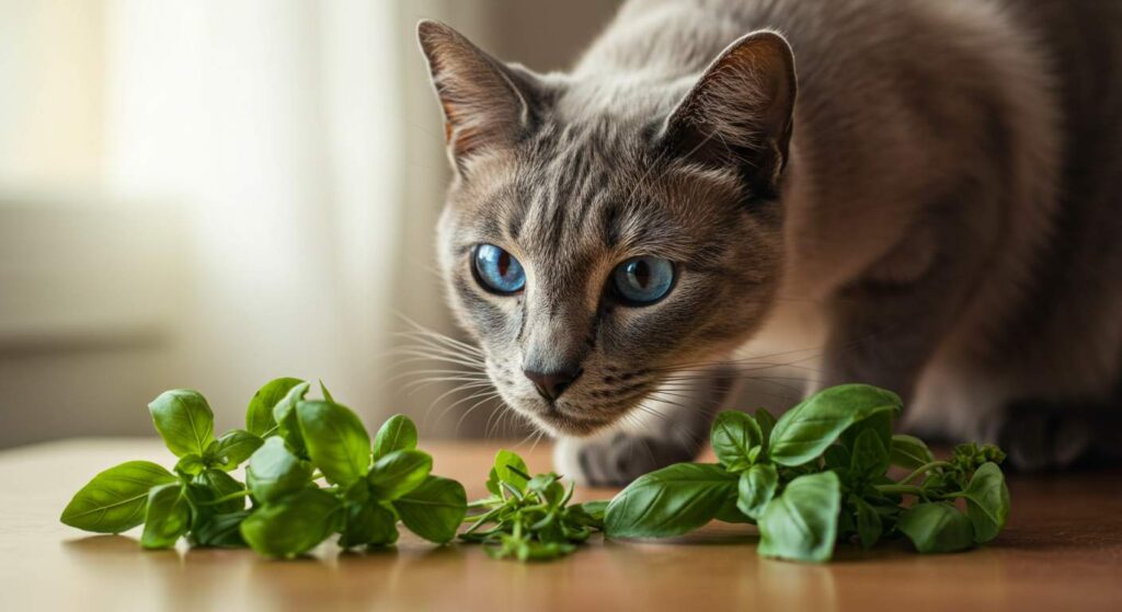 cat health basil
