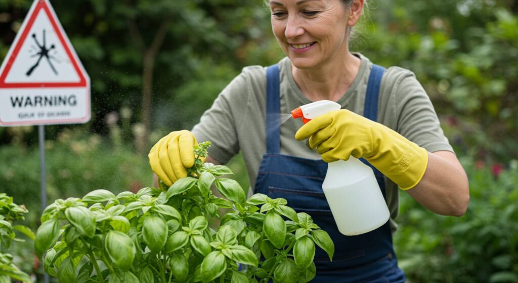 dealing with basil worms