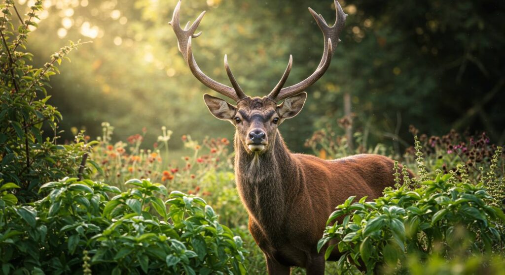 deer and basil interaction

