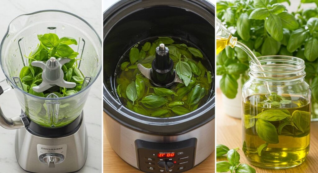 diy basil oil

