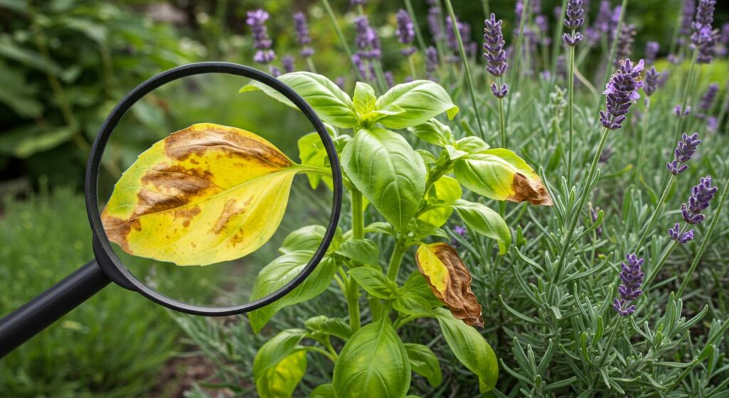 do basil and lavender grow well together

