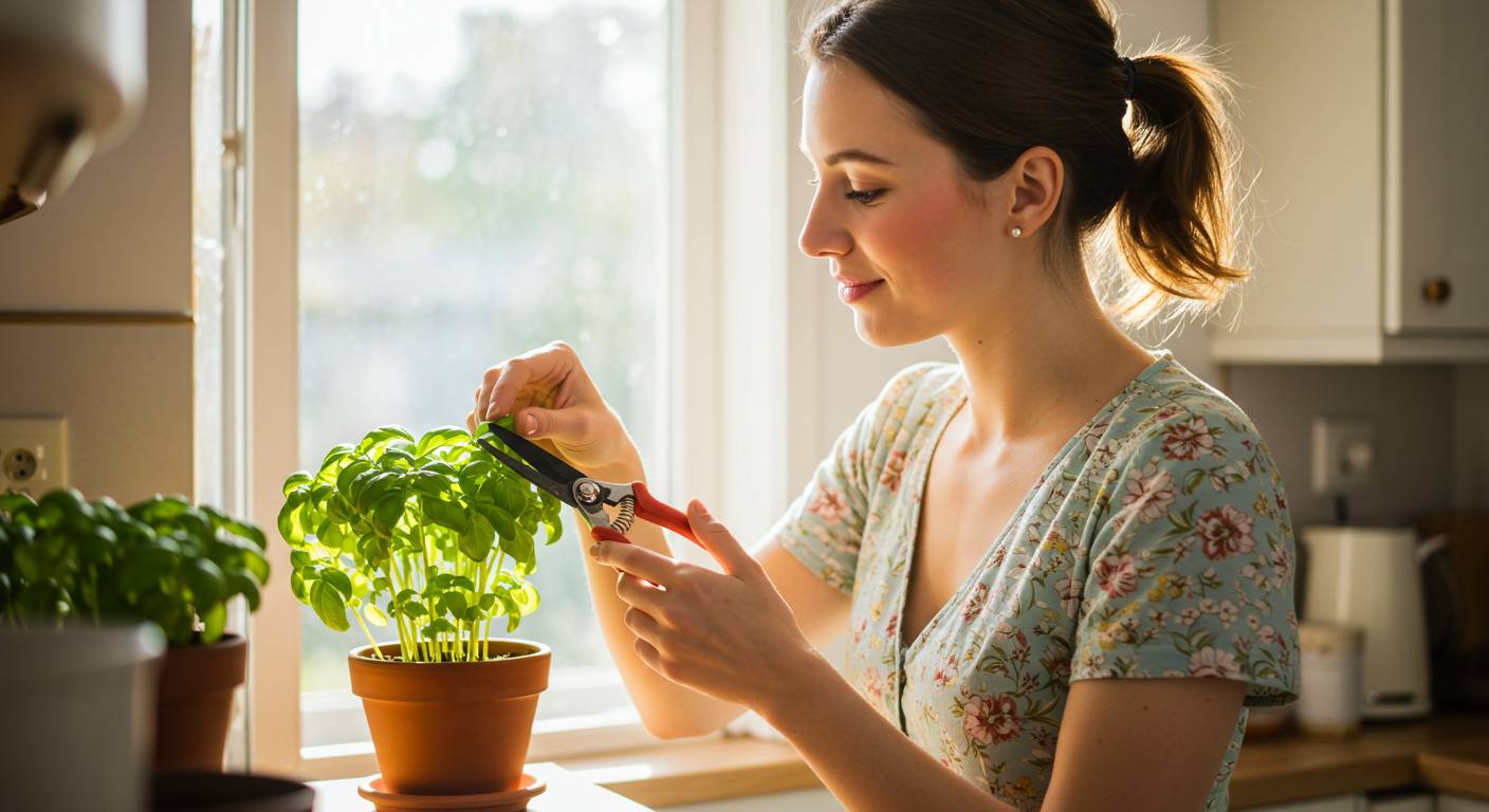 are you supposed to pinch basil sprouts before planting