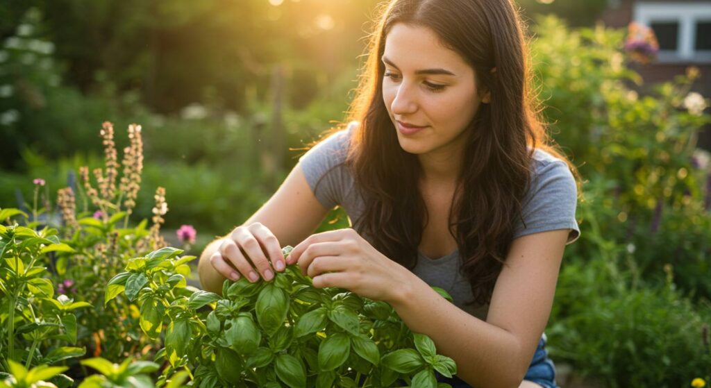 do you need to top basil sprouts before planting
