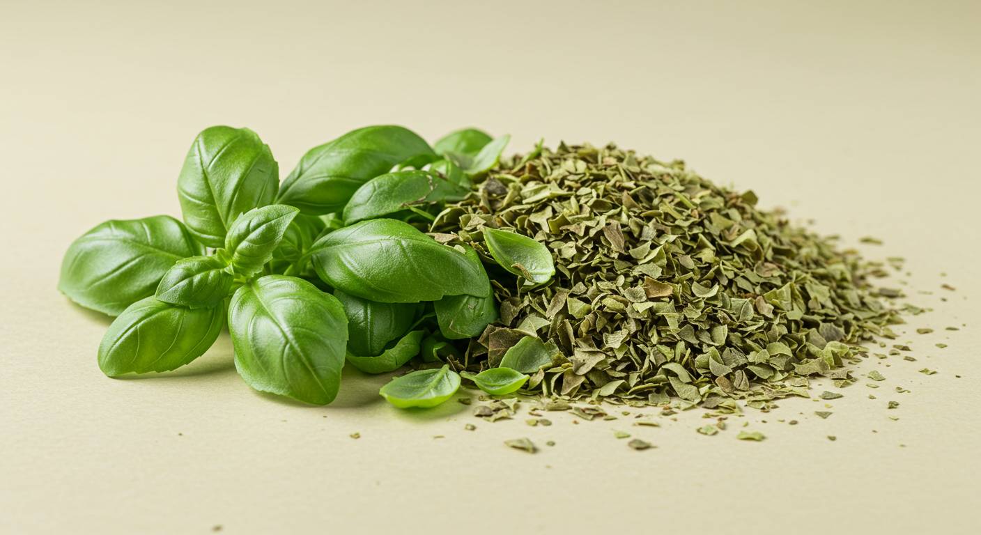 how to dehydrate basil