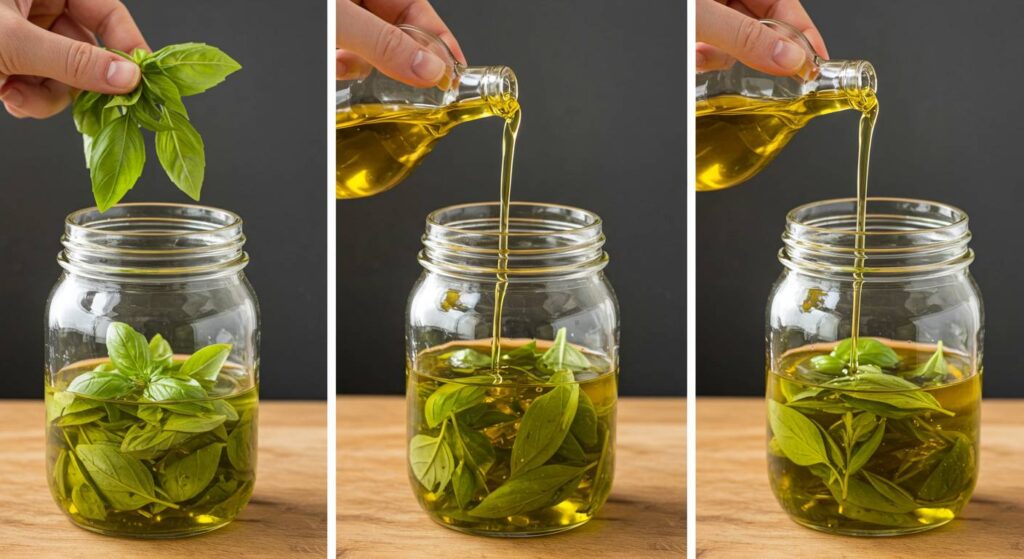 easy basil oil method
