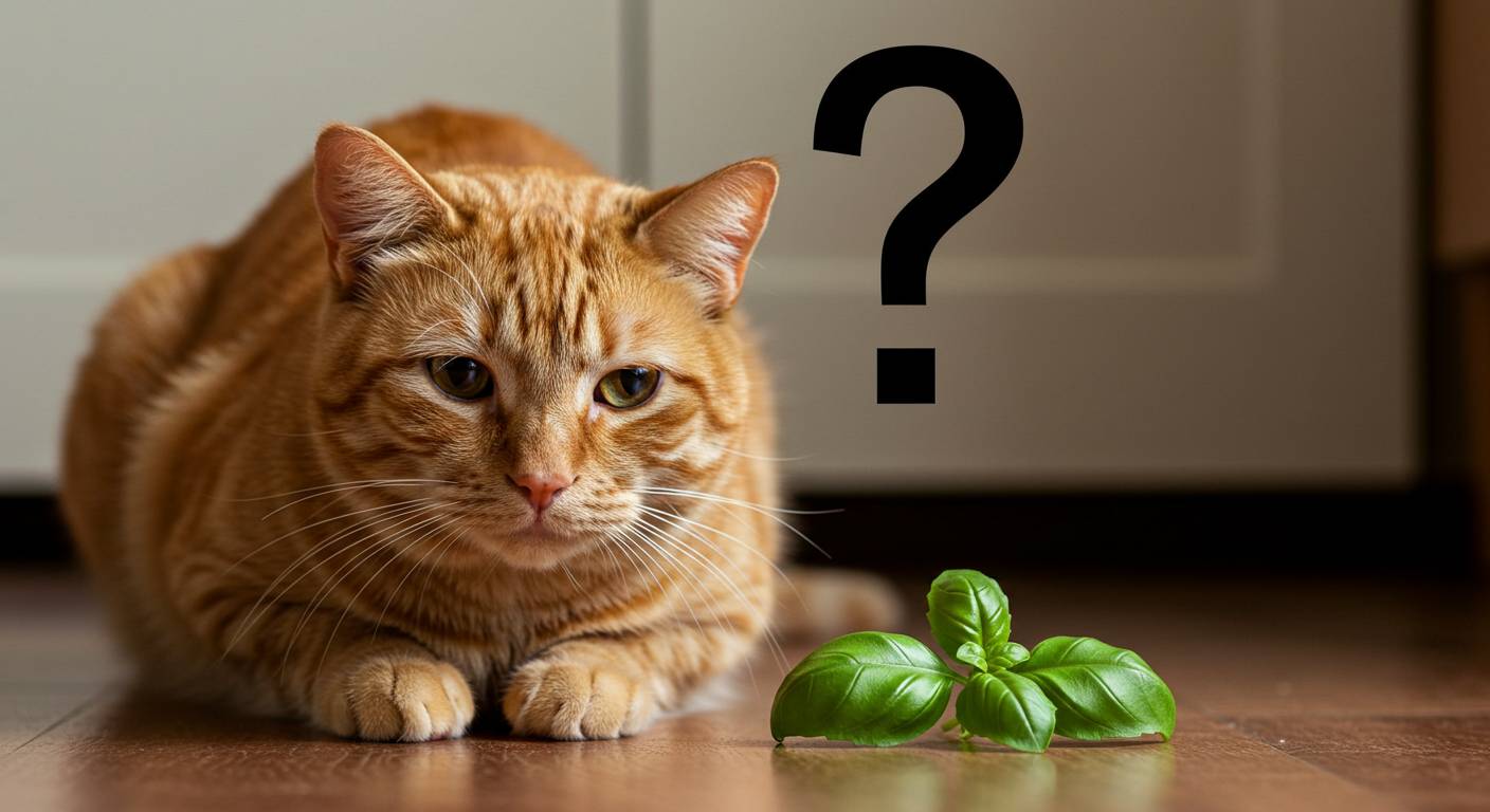 is basil bad for cats