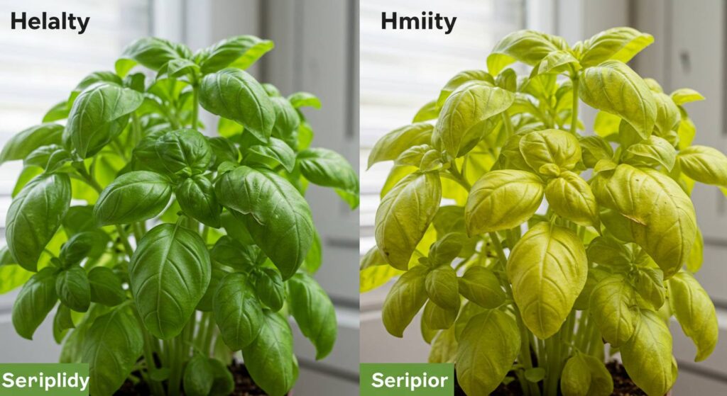 effects of humidity on basil
