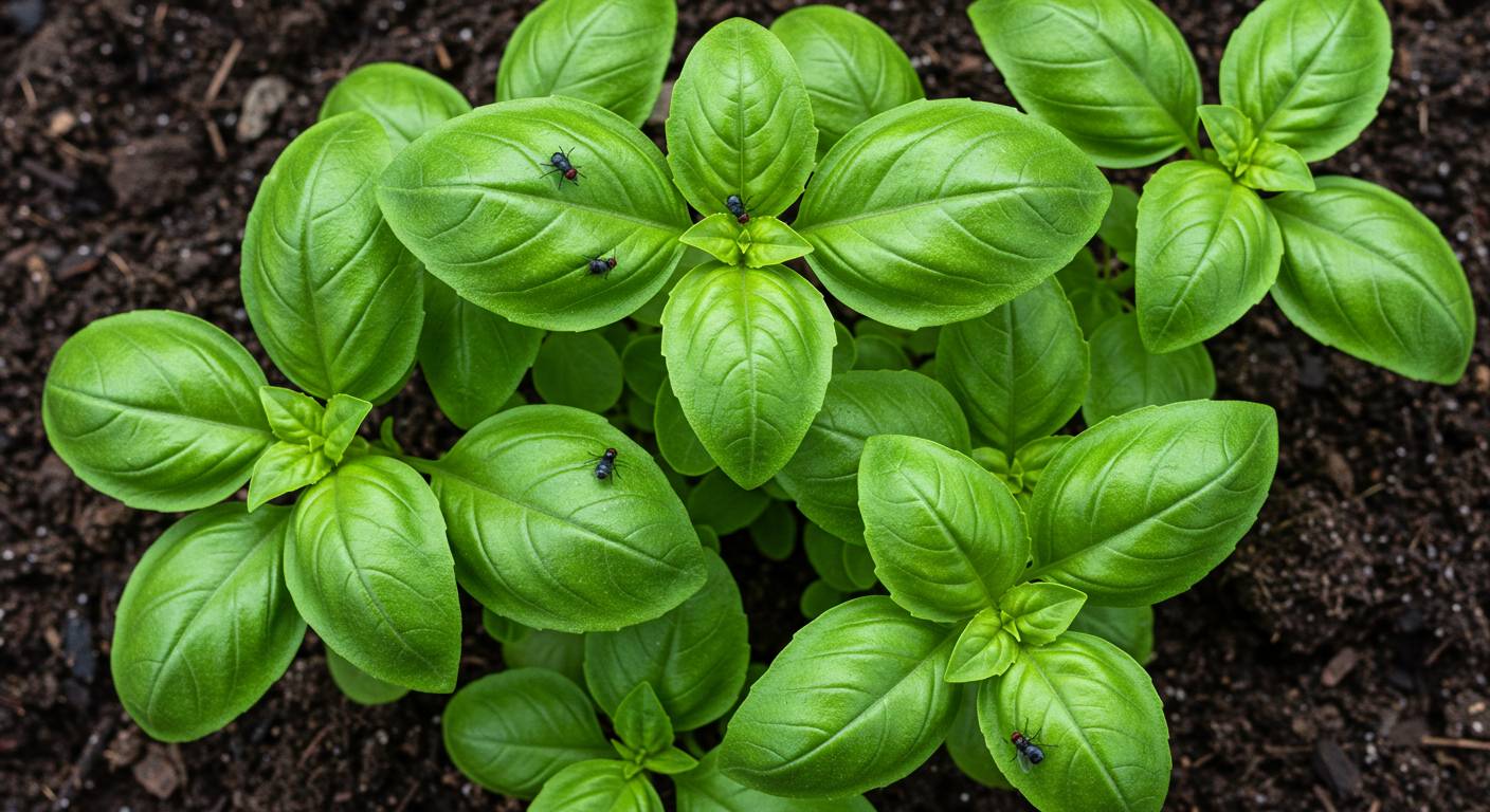 how to get rid of basil plant flies