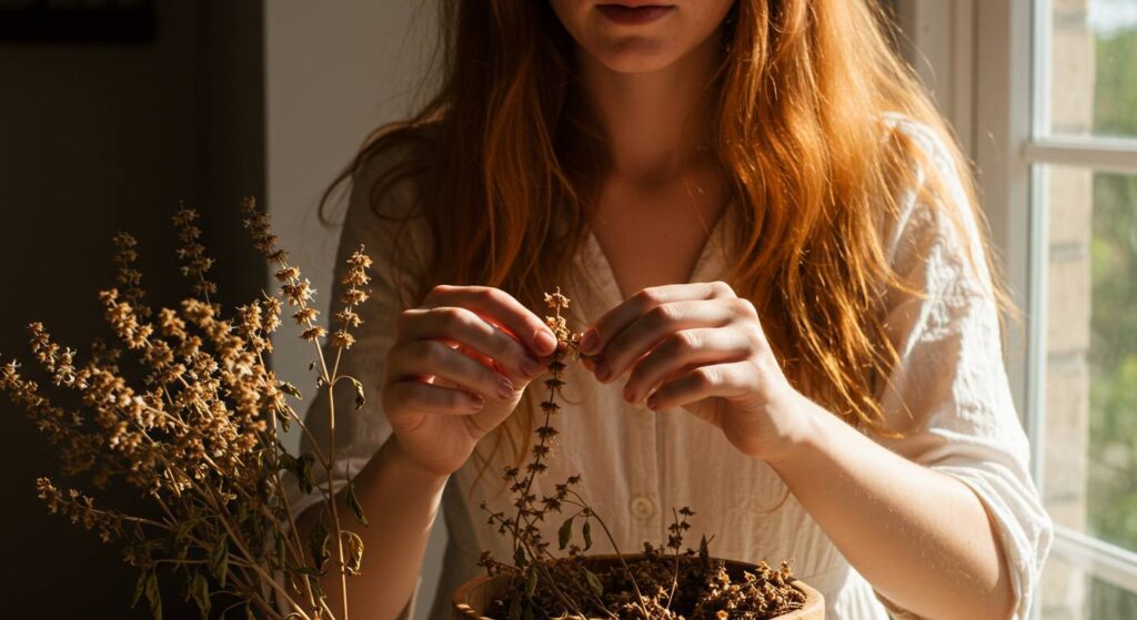 how to harvest basil seeds