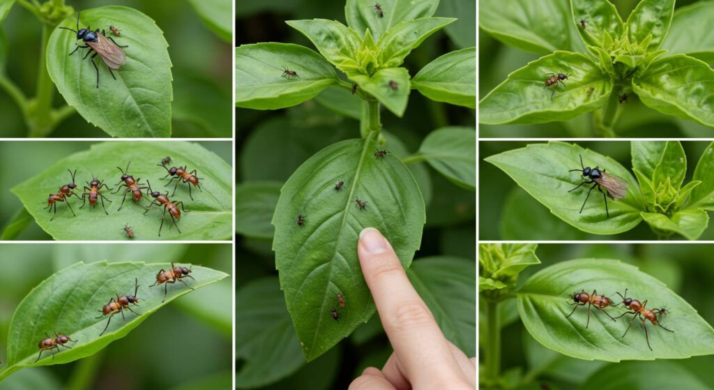 getting rid of tiny flies on basil
