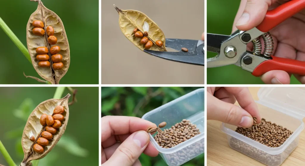 getting seeds from basil
