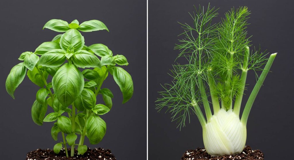 good herb pairings with basil
