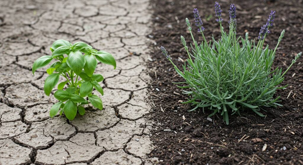 growing basil and lavender together

