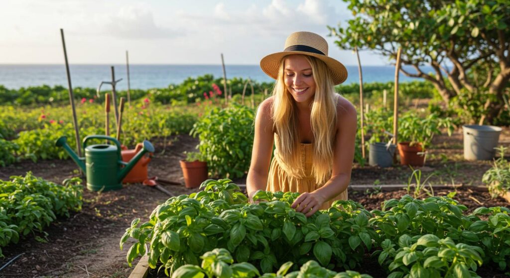 growing basil eternity isle
