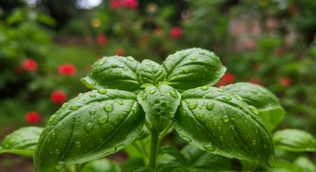 growing basil june
