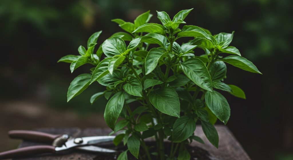 growing thai basil from seed tips
