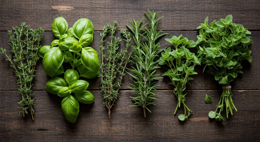 herbs to plant with basil
