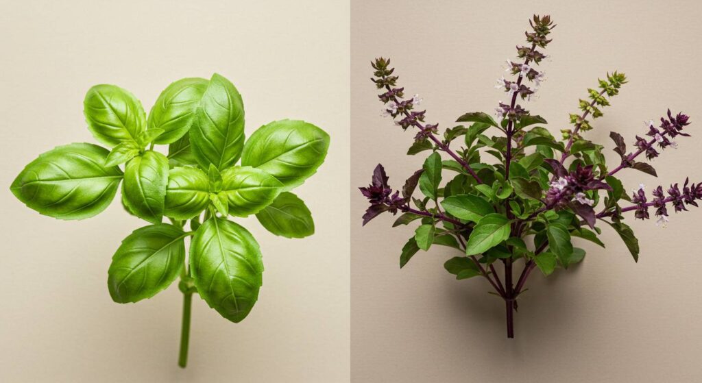 holy basil vs sweet basil
