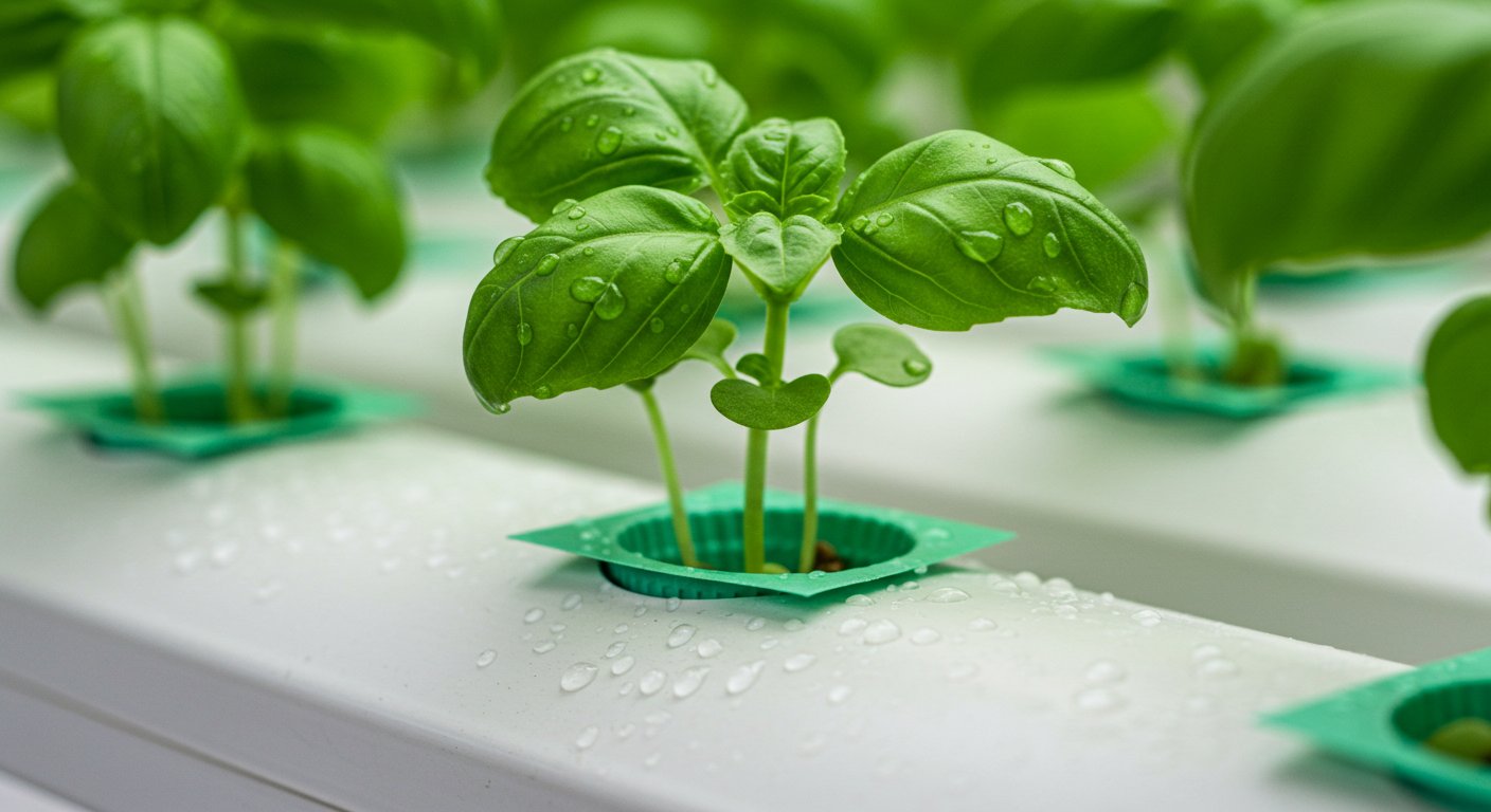 how long does basil take to grow hydroponically