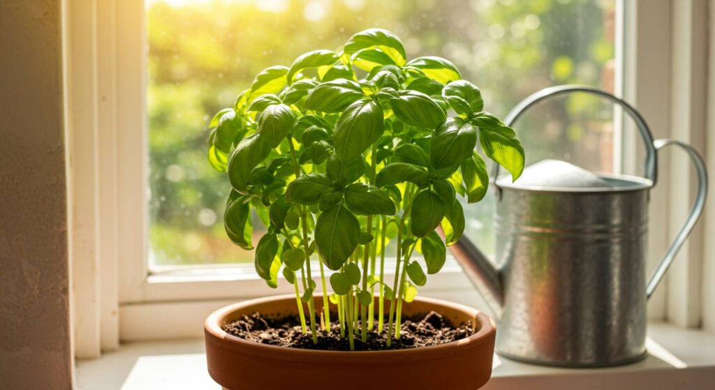 how to keep basil plant alive while harvesting