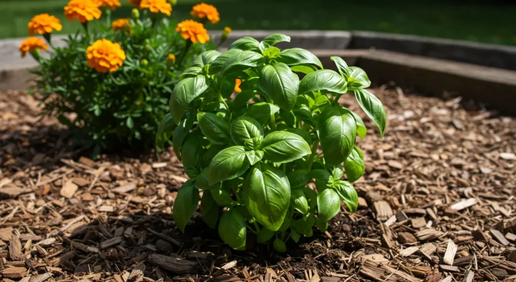 how to naturally protect my basil from bugs
