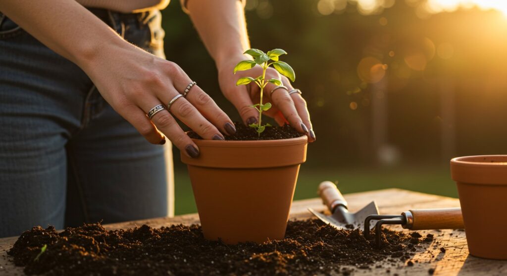 how to prepare soil for basil