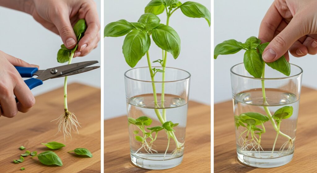 how to preserve basil in water
