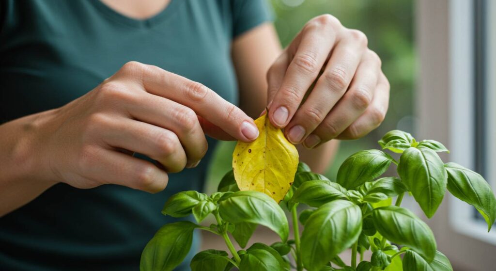 basil plant care problems