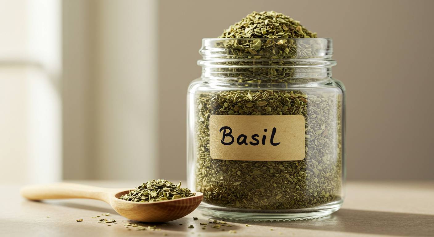 how do i dry basil