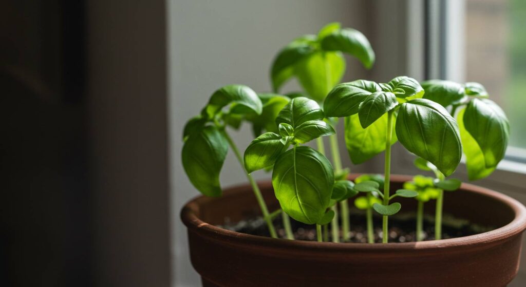 indoor basil care

