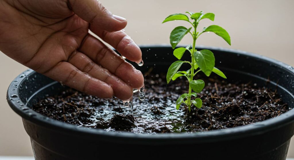 indoor thai basil care
