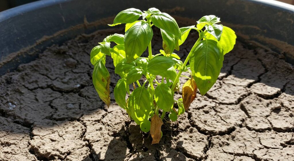 is basil drought tolerant
